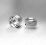 Quick coupling socket for LRTM molds