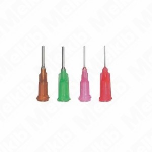 Stainless steel SSS dispensing needle 50 pcs tool for precise dispensing of adhesives, sealants, corrosion resistance, durable (various colors and sizes