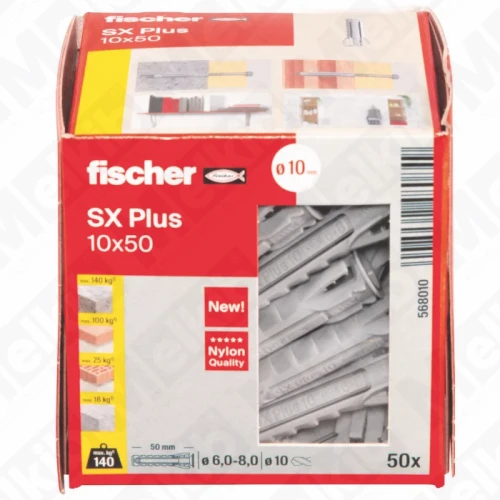 Fischer SX Plus 10x50 Plug 50szt