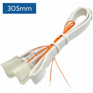 MIOTTI grzałka antykondensacyjna SCSS03.0305.LB500, 305 mm, 220 V AC, 30 W, przewody 500 mm, do silników i generatorów, ochrona przed kondensacją
