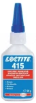 Loctite 415 50 g bezbarwny, przeźroczysty klej błyskawiczny o wysokiej lepkości, do metalu, tworzyw sztucznych i elastomerów, do małych i średnich elementów