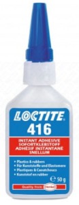 Loctite 416 50 g  bezbarwny, transparentny klej błyskawiczny, wysoka lepkość, uniwersalne zastosowanie, do metalu, elastomerów i tworzyw sztucznych - plastików