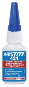 Loctite 424 50 g cena za 1 szt., sprzedaż po 12 sztuk, przeźroczysty klej cyjanoakrylowy, niska lepkość, do metalu, tworzyw i elastomerów (szczególnie EPDM), dobra adhezja do większości powierzchni, bez rozpuszczalników