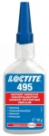 Loctite 495 50 g universal instant adhesive, transparent, low viscosity, bonds PE, PP and PTFE with primer