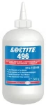 Loctite 496 500 instant adhesive dedicated to metal, low viscosity, transparent, additionally bonds plastics and elastomers