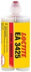 Loctite EA 3425 200 ml price for 1 item, sale in packs of 10, yellow-white two-component thixotropic epoxy structural adhesive, for bonding large surfaces, pasty, high adhesion, high elasticity, non-sag