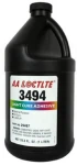Loctite AA 3494 UV 1 L przeźroczysty klej akrylowy o średniej lepkości utwardzany światłem, błyskawiczne utwardzanie na żądanie, do tworzyw, ceramiki, szkła i metalu, bardzo wysoka lepkość