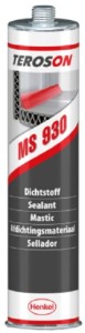 Teroson MS 930 GY 310 ml gray MS polymer one-component sealant -  adhesive, thixotropic, good adhesion, flexible, UV and weather resistant, solvent free