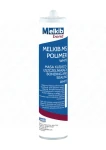 Melkib MS Polymer White 290ml white flexible adhesive / sealant for metal, stainless steel, sheet metal, plastics, for sealing seams, joints, joints, flexible bonding, can be varnished