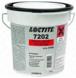 Loctite PC 7202 10 kg 2-component epoxy for the deposition / seating of machinery and engines on boards of the ships