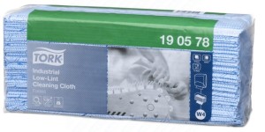 Tork 190578 - Non-woven cleaning cloth with very low lint