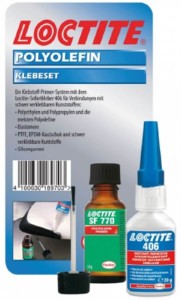 Loctite 406 + 770 Sada lepidla a aktivátoru 30 g pro lepení polyolefinů PP, PE a teflonu PTFE