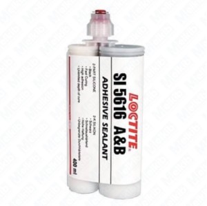 Loctite SI 5616 2K 400 ml white fast-curing two-component silicone, perfectly bonds and seals glass, metal and ceran, high temperature resistant up to +180 ° C