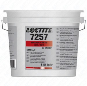 Loctite PC 7257 Magna Crete 25.7 kg two-component product for concrete repair, restoration of cavities, instant, based on magnesium phosphate, no shrinks, no water, hardening even at negative temperatures down to -26 ° C