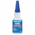 Loctite 4305 UV 28 g cena za 1 sztukę, sprzedaż po 10 sztuk, przeźroczysty, jasnozielony klej błyskawiczny utwardzany światłem, do tworzyw sztucznych, również do ceramiki i metalu, bardzo szybko się utwardza