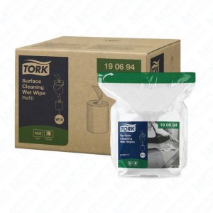 Tork 190694 W15 saturated non-woven cleaning cloth for difficult surface dirt, bucket insert, 4 pcs., price for 1 piece of cleaning cloth.