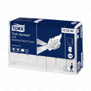 Tork 120289 - Xpress® Soft Multifold Towel, 3 panels (multi-panel fold)