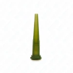 Dispensing needle 14G, 1.55 mm diameter, fat, plastic, olive, needle for dispensing adhesives, sealants and pastes, price for a pack of 10 pieces