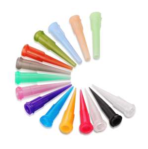 Igła dozująca, plastikowa igła do dozowania klejów, uszczelniaczy i past, różne rozmiary, cena za paczkę 10 sztuk