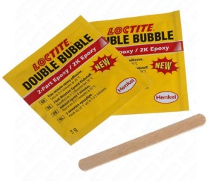 Loctite double bubble 3g glue for wood, metal, plastic and ceramics
