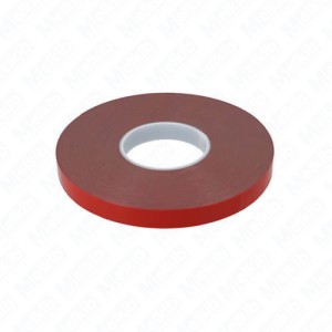 Double-sided grey acrylic tape Melkib 36/GT64 0.64mm x 25mm x 33m professional steel, alu, glass, plastic 
