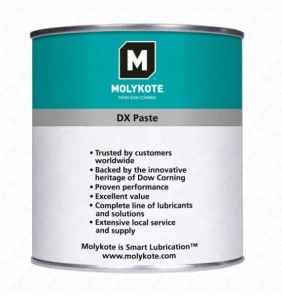 Molykote DX (S) 1kg white paste-grease, high load capacity