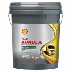 SHELL RIMULA R6 LM 10W-40 20L niskoemisyjny olej silnikowy do pojazdów użytkowych, maszyn rolniczych i budowlanych, long life, właściwości ochronne, ekonomiczny
