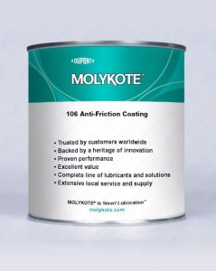 Molykote 106 synthetic grease based on silicone for bearings, guides, locks, pharmaceutical industry, cosmetics, anti-friction grease, high temperature resistance
