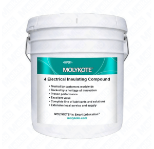 Molykote 4 5kg insulation compound lubricating material, moisture-proof, excellent dialectic, thermal stability, oxidation-resistant
