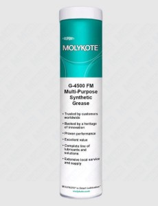 Molykote G-4500 5kg, 400g multi-purpose lubricant food industry, pharmaceutical industry, wide temperature range, extreme compatibility, water resistance