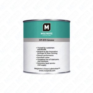 Molykote HP-870 1kg lubricant for metal/metal, metal/plastic slow to medium speed tubing, extreme duty, wide temperature range, water resistant