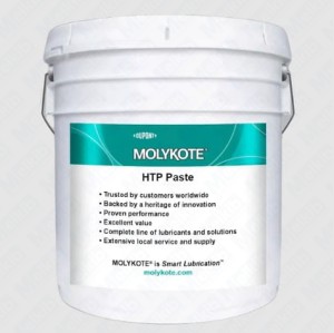 Molykote HTP 5kg grease paste for hot metal forming, dry lubricant, high temperature resistance, oxidation, corrosion