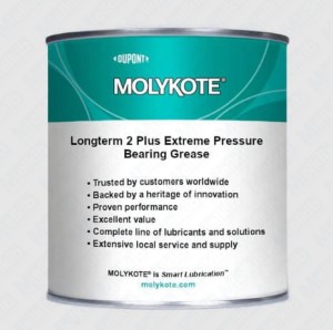 Molykote Longterm 2 Plus lithium grease for rolling bearings, joints, hinges, load transfer, long-term use, protection against wear and scratches