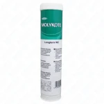 Molykote Longterm W2 white grease based on mineral oil with enriching additives for heavy transport, machinery, abrasion resistance, corrosion resistance, no deposit formation