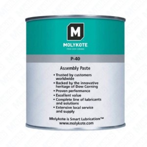 Molykote P-40 1 kg non-metallic paste for adhesive lubrication, threaded connections, bearing fixing, corrosion protection, anti-friction