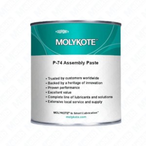 Molykote P-74  lubricating paste for threaded connections, anti-corrosion, anti-wear, high purity, stable temperature
