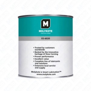 Molykote X5-6020 1kg mineral oil based grease with additives for lubrication of elements operating in high temperature and extreme conditions, low friction, good adhesion