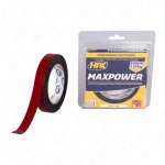 Taśma montażowa MAX POWER obustronna akrylowa 19mm x 5m, czarna , wysoka przylepność, odporny na wilgoć 