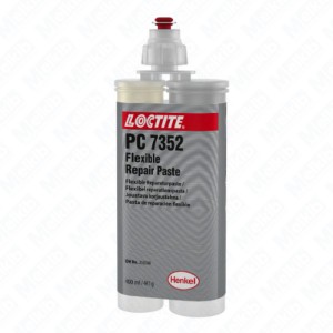 Loctite 7352 400ml 2:1 dwuskładnikowa, elastyczna pasta naprawcza do gumy, odporność na ścinanie, szybkie utwardzanie