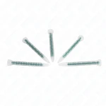 Static mixer for 1:1, 2:1 two-component adhesives, high pressure resistance, versatility