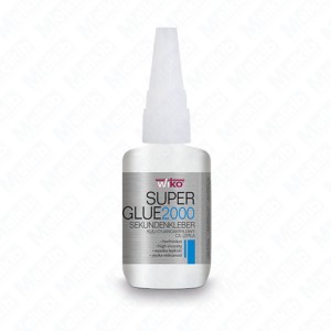 Cyanoacrylate glue Super Glue 2000 50g, 500g, universal glue, delayed hardening, colorless