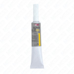 Super Glue cyanoacrylate glue 20g, gel one-component, universal, stable layer for metals, plastics