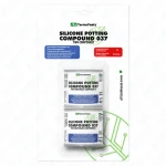 Zalewa silikonowa 037 100g, 1kg dwuskładnikowa hermetyzacja, kontrola układu elektronicznego, transparentna 