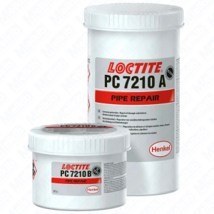 Loctite PC 7210 1 kg sold per 6, price per 1 epoxy resin paste, combined with Loctite PC 5085 to form a composite pipe repair system