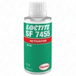 Loctite SF 7455 150 ml clear accelerator for accelerating the curing of cyanoacrylate adhesives, pre- or post-glue application, for all materials, general purpose