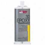 Klej epoksydowy Epoksy30, transparentny, dwuskładnikowy klej 30min, 1:1 50ml trwałe, elastyczne połączenie, wysoka jakość    
