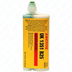 Loctite UK 1351 B25 400 ml cartridge two-component polyurethane adhesive, high strength, rigid, resistant to compression, approved for wind farms, fills gaps up to 15 mm, Germanischer Lloyd certified