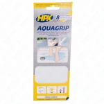 Aqua Grip anti-slip tape in strips 20mm x 240mm, transparent, 8 pieces in a pack