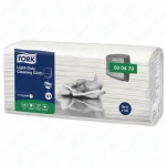 Tork 500479 netkaný čisticí hadřík na lehké nečistoty W4, bílý 120 sekcí, 1vrstvý, opakovaně použitelný, měkký, pružný, savý