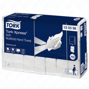 Tork 120398 Xpress Soft Towel 25.6 cm Multifold Z, white